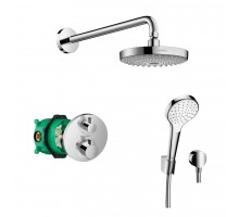 HANSGROHE Душовий комплект Croma Select S / Ecostat S 8в1 хромований (27295000)