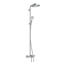 HANSGROHE Душова система Crometta S Showerpipe 240 1jet для ванни з термостатом (27320000)