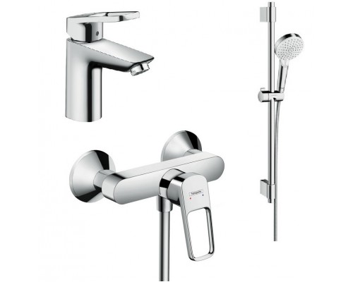 HANSGROHE 1072017 Logis Loop Набор смесителей для душа, умывальник 100 (71151000+71247000+27353400)