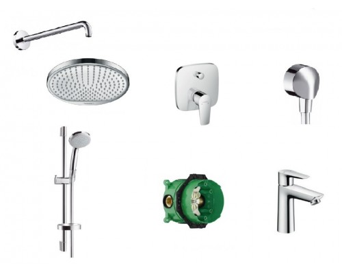HANSGROHE Talis E Набор скрытого монтажа (71710000+27772000+71745000+01800180+27454000+27413000+2672