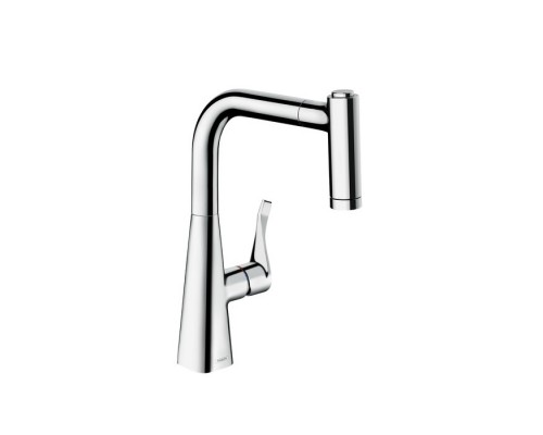 Hansgrohe 14834000 Metris 220 кух.смесит.с выдвиж.излив.