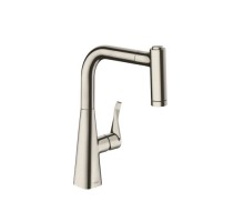 Hansgrohe 14834800 Metris 220 кух.смесит.с выдв. Изливом