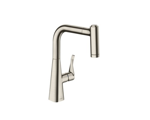 Hansgrohe 14834800 Metris 220 кух.смесит.с выдв. Изливом