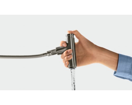 Hansgrohe 14857000 Metris Sel.240 кух.смесит.с выдв.изл.