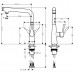 Hansgrohe 14857000 Metris Sel.240 кух.смесит.с выдв.изл.