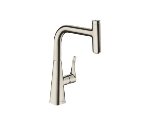 Hansgrohe 14857800 Metris Sel.240 кух.смесит.с выдв.изл.