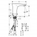 Hansgrohe 15170400 PuraVida Эл. смеситель для раковины