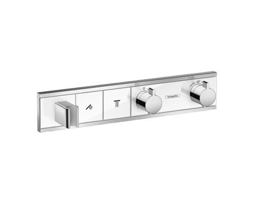 Hansgrohe 15355400 RainSelect с 2 кнопками, СМ,белый/хр.