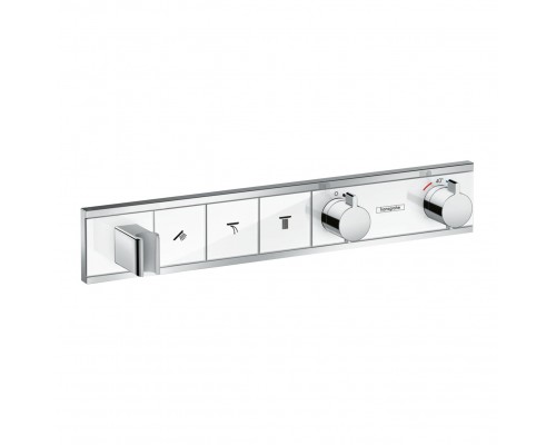 Hansgrohe 15356400 RainSelect с 3 кнопками, СМ,белый/хр.