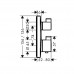 Hansgrohe 15712000 Термостат для 1 потребителя, СМ,хром