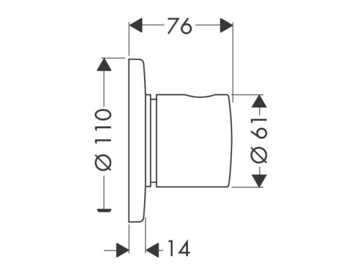 Hansgrohe 15932000 Вентиль Trio/Quattro S