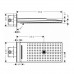 Hansgrohe 24001600 верхний душ Rainmaker Select 580 3j