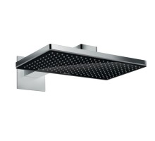 HANSGROHE Верхній душ Rainmaker Select 460 1jet з тримачем Black/Chrome (24003600)