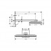 Hansgrohe 24013400 Верхний душ Rainmaker Select 460