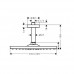 Hansgrohe 26251000 Верх.душ Raindan.E 300,с потол.подс-м
