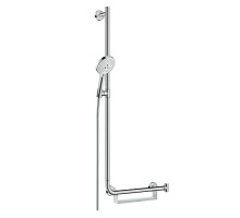 HANSGROHE Душовий набір Raindance Select S 120/110 см 3Jet White/Chrome (26324400)