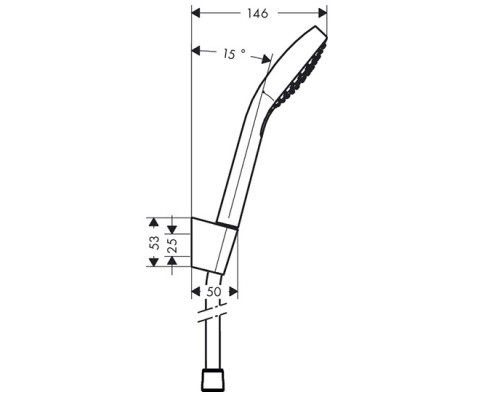 Hansgrohe 26411400 Душевой набор Croma Select S Vario