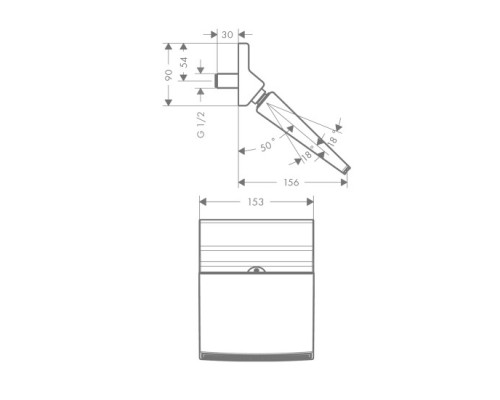 Hansgrohe 26443000 Raindance Rainfall Stream 150 В. душ