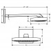 Hansgrohe 26468400 Raindance Select Е 300 Верхний душ