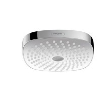 HANSGROHE Верхній душ Croma Select E 180 2jet Showerpipe, EcoSmart: 9 л/хв білий хромований (26528400)