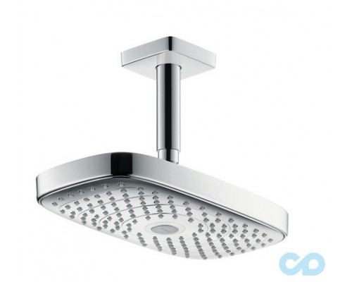 Hansgrohe 26608400 RD Select E 300 2jet KB EcoSm.Ceiling