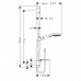 Hansgrohe 26623000 Raindance Select E 120 Душ. набор ES