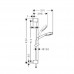 Hansgrohe 26656400 Crometta 100 Multi Uni душ/н 0,90
