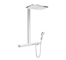 HANSGROHE Душова система Rainmaker Select Showerpipe 460 2jet з термостатом, колір білий/хром  (27109400)