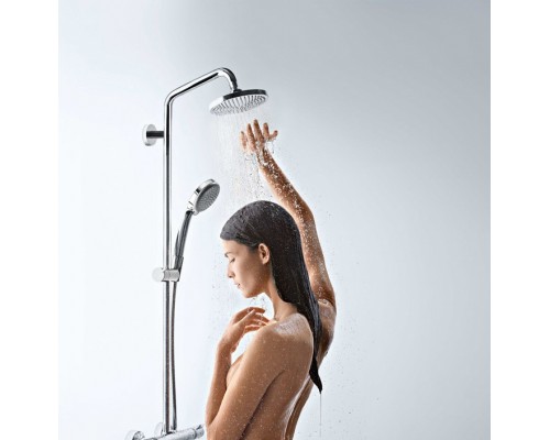 Hansgrohe 27222000 Croma 220 Showerpipe с однорыч. смес.