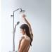 Hansgrohe 27222000 Croma 220 Showerpipe с однорыч. смес.