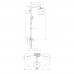 Hansgrohe 27222000 Croma 220 Showerpipe с однорыч. смес.