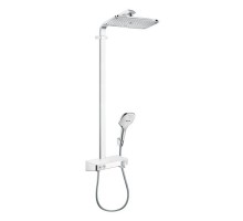 HANSGROHE Душова система Raindance Select E 360 1Jet з термостатом ShowerTablet White/Chrome (27288400)