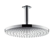 HANSGROHE Верхній душ Raindance Select S 300 2jet з тримачем зі стелі, хромований (27337000)