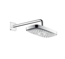 HANSGROHE Верхній душ Raindance Select 300 мм з тримачем хромований / білий (27385400)