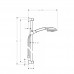 Hansgrohe 27841090 RD C 100 Душевой набор хр/зол