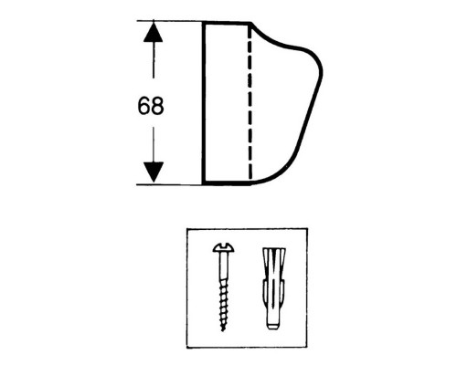 Hansgrohe 28321000 Держатель душа