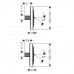 Hansgrohe 28430400 PuraVida Боковая форсунка
