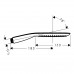 Hansgrohe 28568400 PuraVida Ручной душ EcoSmart