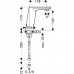 Hansgrohe 31101000 Metris S Эл. смеситель для раковины