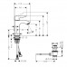 Hansgrohe 31121000 Metris Смеситель для раковины