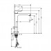 Hansgrohe 31185000 Metris Смеситель для раковины