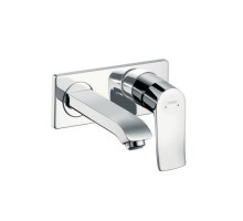 HANSGROHE Змішувач Mertis для умивальника зі стіни 165 мм LowFlow хромований (31251000)