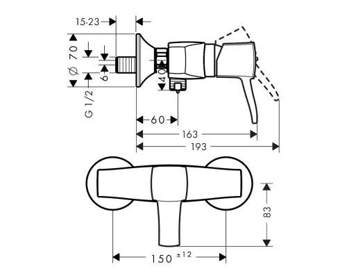 GROHE Minta Touch 31360000 сенсорный смеситель для мойки