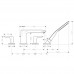 Hansgrohe 31442000 Metris Смеситель на край ванны