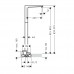 Hansgrohe 32531000 Metropol смеситель д/ванны напольный