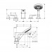 Hansgrohe 32552000 Metropol смесит.на край ван.на 4 от.