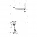 Hansgrohe 32572000 Metropol смеситель д/раков.Selec.260