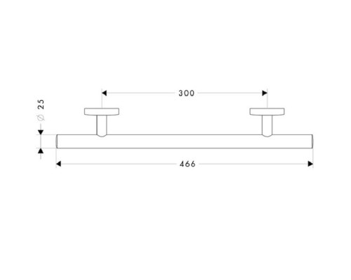 HANSGROHE Logis 40513000 поручень