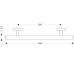 Hansgrohe 40513820 Logis grab bar 300mm brushed nickel