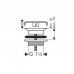 Hansgrohe 50001000 Сливной вентиль